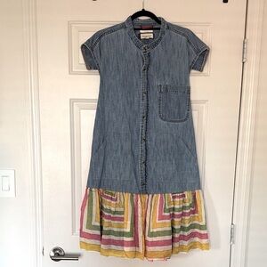 Rentrayage Denim Midi Dress